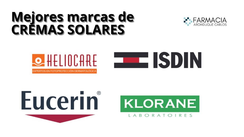 Las mejores marcas de cremas solares en Farmacia Archiduque Carlos